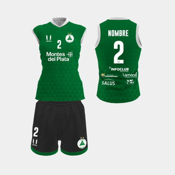 Equipación Oficial de Plaza Colonia Basket Femenino